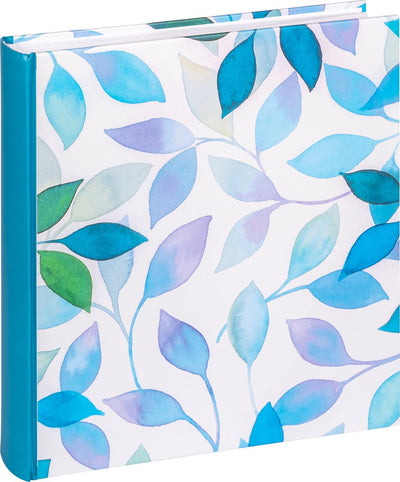 Walther fa-363-l season - álbum de diseño season - tamaño 30x30 cm - 100 páginas blancas - azul