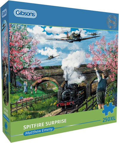 Gibsons - spitfire surprise (spitfire surprise) - mathey emeny - 250xl pieces - 48×34cm - jigsaw puzzle for adults