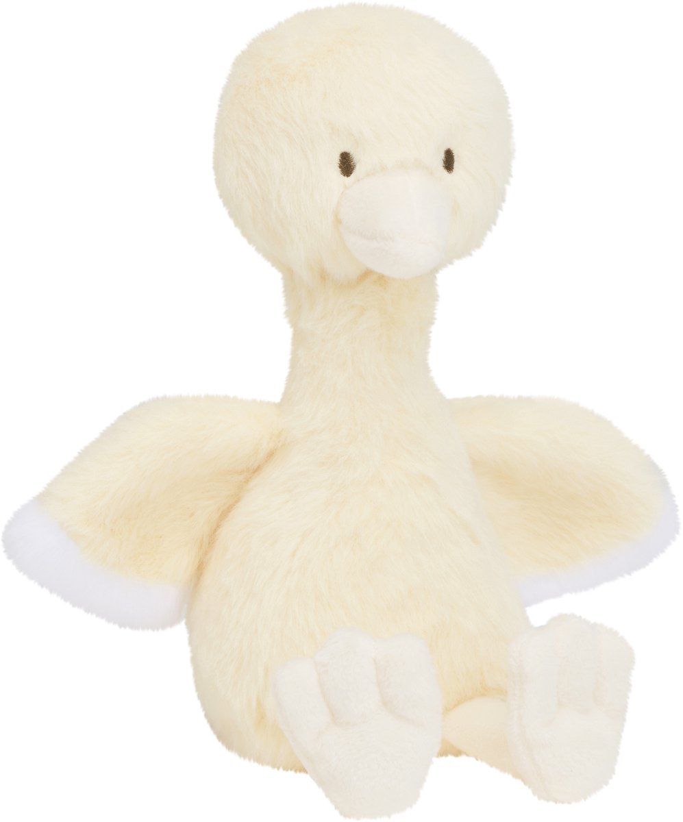 Happy horse cosy eend knuffel 22 cm - geel - baby knuffel