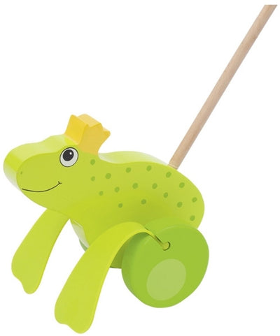 Goki empuje figura rana rana rey