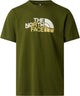 Maglietta da esterno The North Face M Mountain Line Regular a maniche corte da uomo - Verde bosco