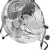 Excelente ventilador de suelo electrico ø30cm 50w cromo