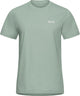 Jack wolfskin essenziale t w camicia da esterno da donna-verde zinnia