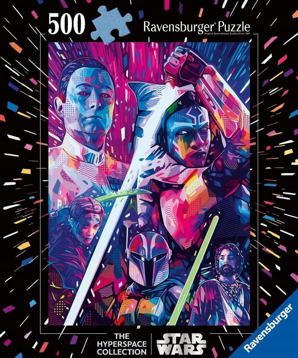 Ravensburger star wars ahsoka rompecabezas 2d - 500 piezas
