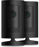 Ring stick up cam batterij - beveiligingscamera - draadloos - zwart- binnen en buiten - 2 stuks