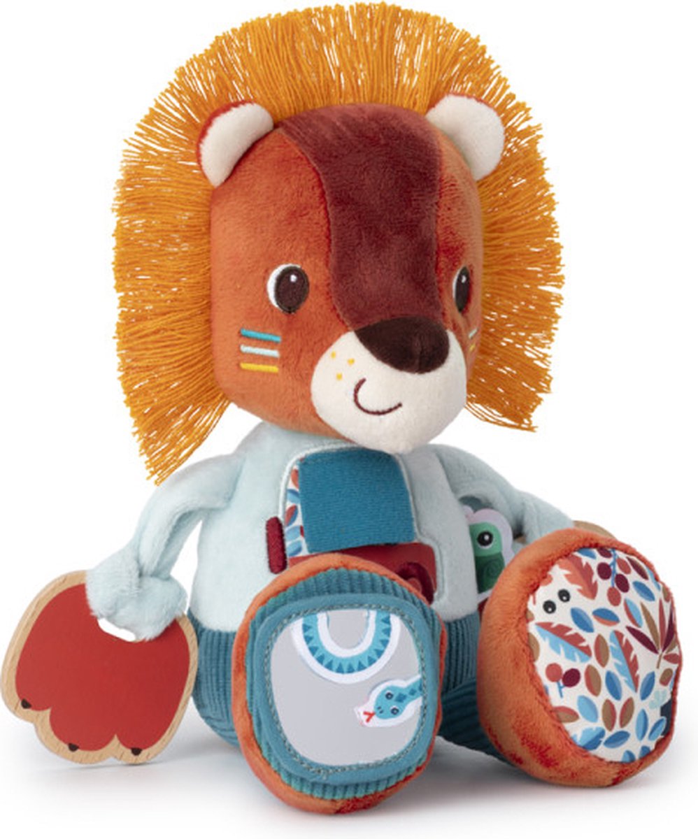 Lilliputiens – peluche multiattività – Jack il leone