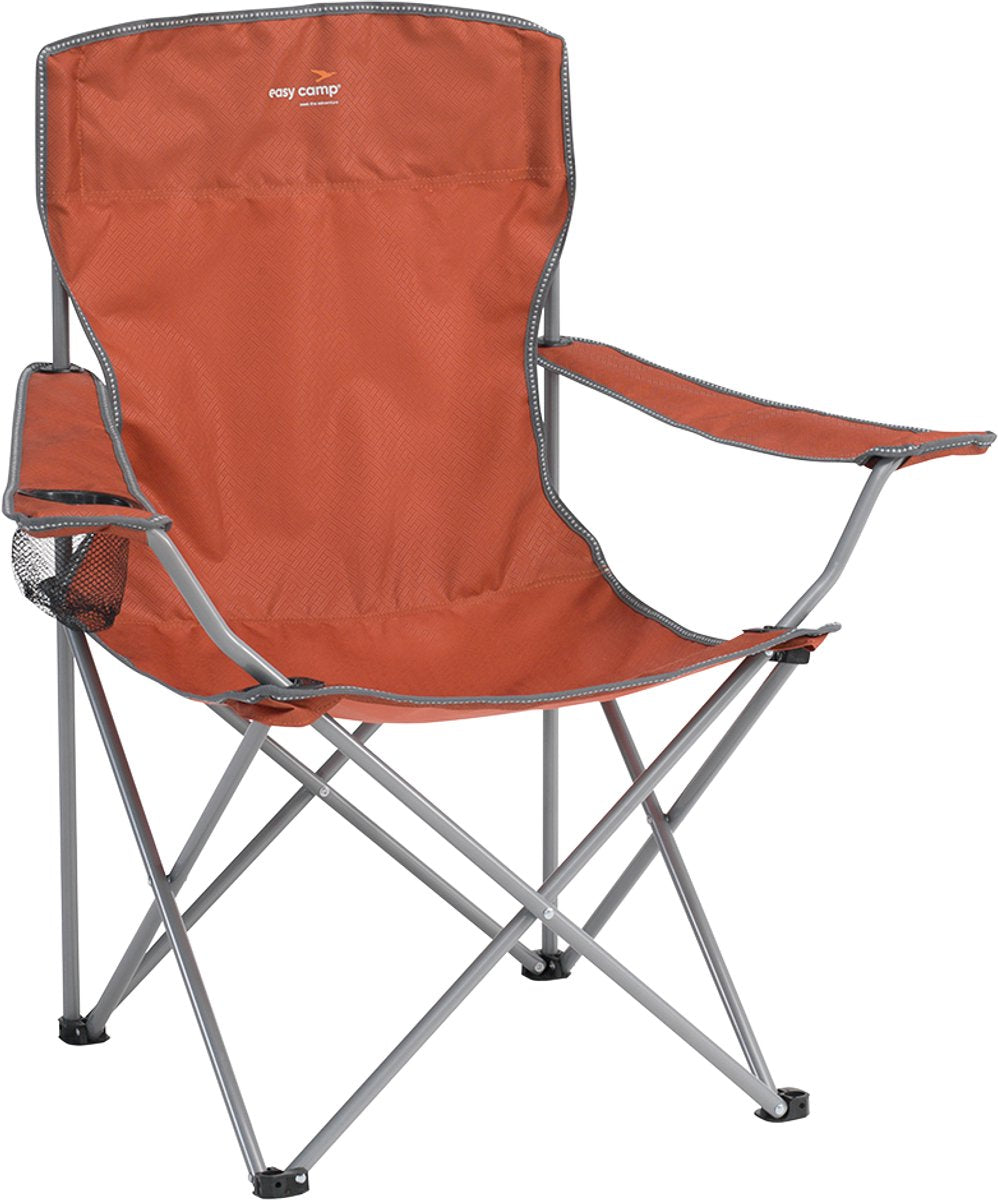 Silla de abeto Easy Camp silla de camping plegable rojo arcilla