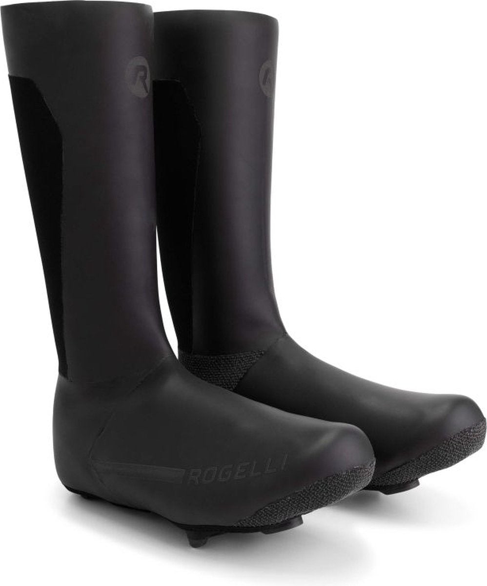 Cubrezapatillas de bicicleta Rogelli deep winter - ciclismo - termo e impermeable - negro - talla 38-39