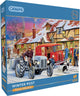 Gibsons - winter post (di trevor mitchell) - 500 pezzi 48×34 cm (l×a) - puzzle per adulti