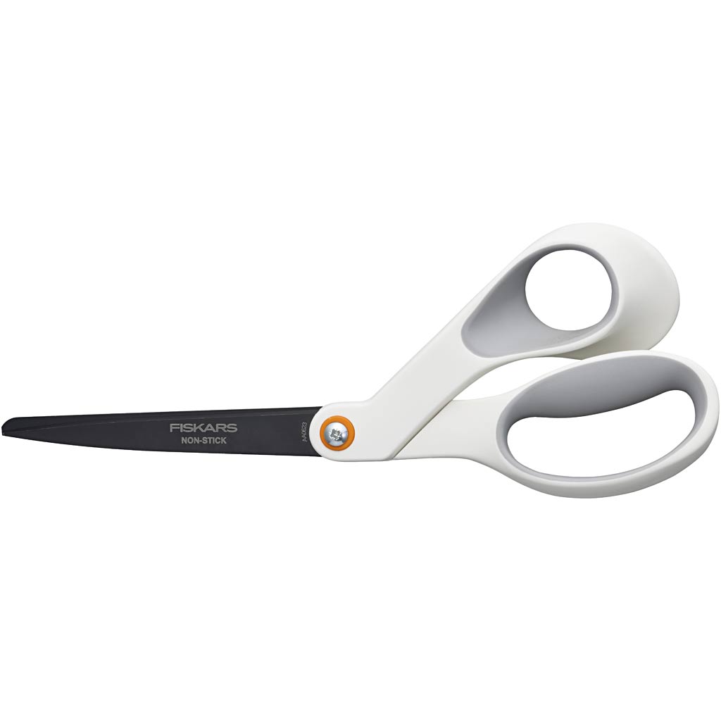 Fiskars tijeras generales antiadherentes, l: 21 cm, diestros, 1 pieza
