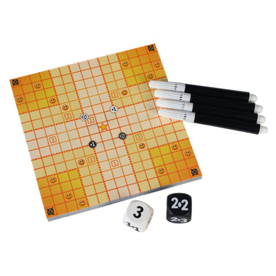 999games Dobbel pieghevole gioco da dadi