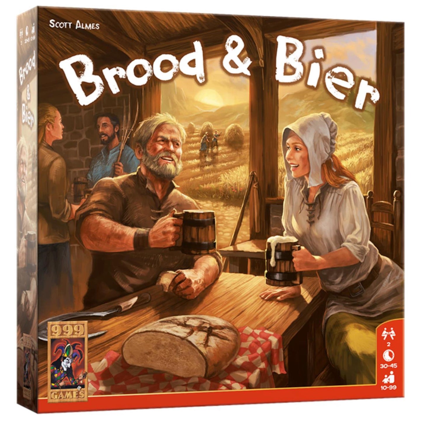999 Games Bread Beer Board Game