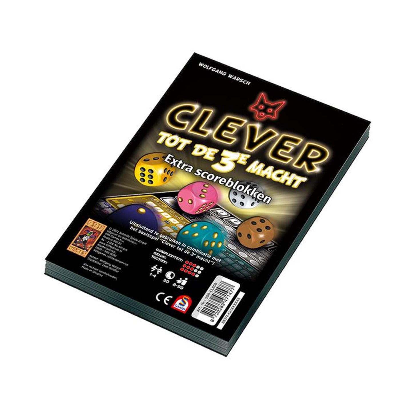 999games clever tot de 3e macht scoreblokken