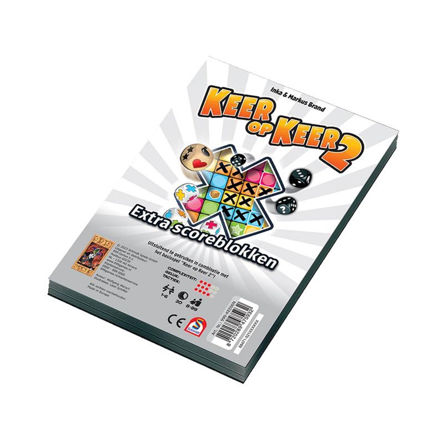 999 Games Time y Time 2 Bloque de puntaje Nivel 1, 2st.