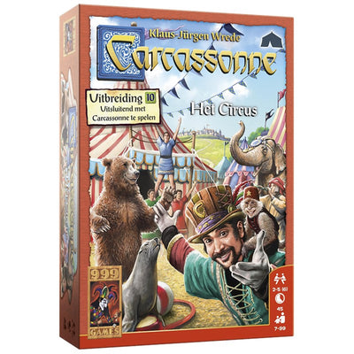 999Games Carcasonne el juego de mesa de circo