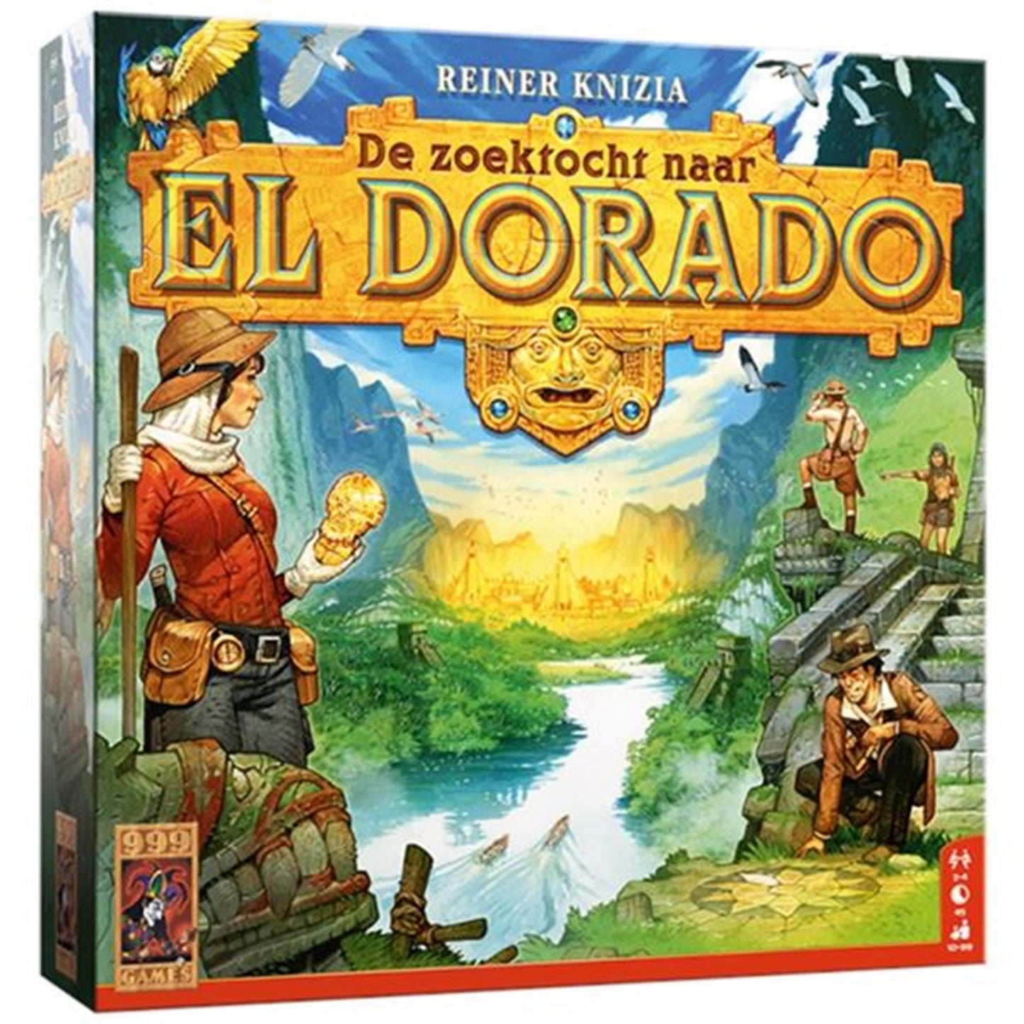 999 -GAMES La ricerca di El Dorado Bordspel