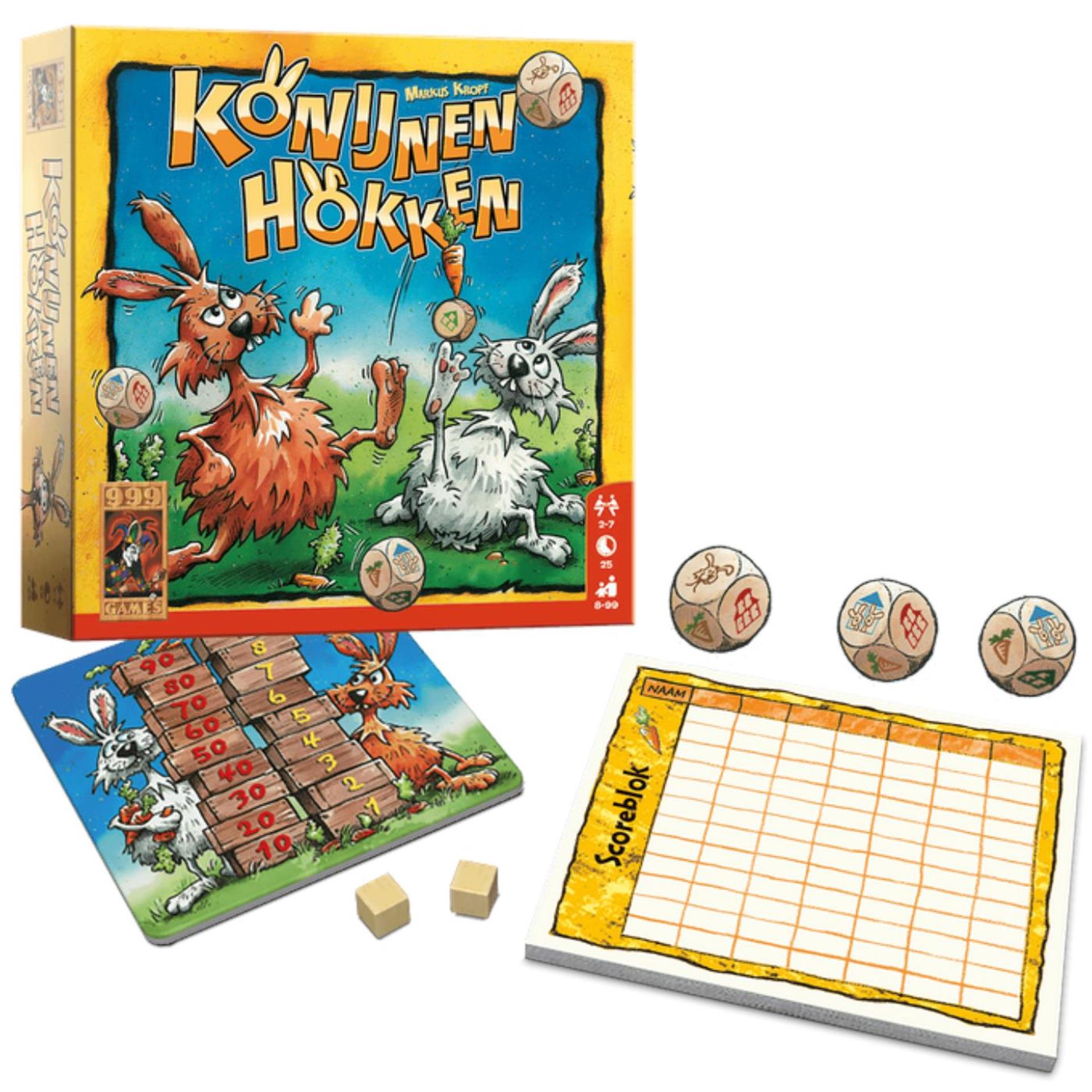 999Games Rabbits Game de dados de Hokken