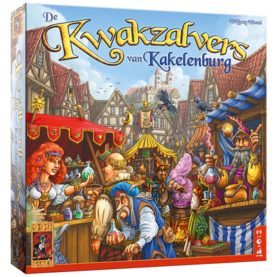999 -Games de Kwakzalvers van Kakelenburg Bordspel