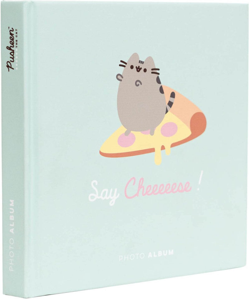Album fotografico erik del gruppo Pusheen con immagini di sé - pagine bianche dell'album - album fotografico piccolo 16x16 cm - album fotografico 24 pagine autocolorate