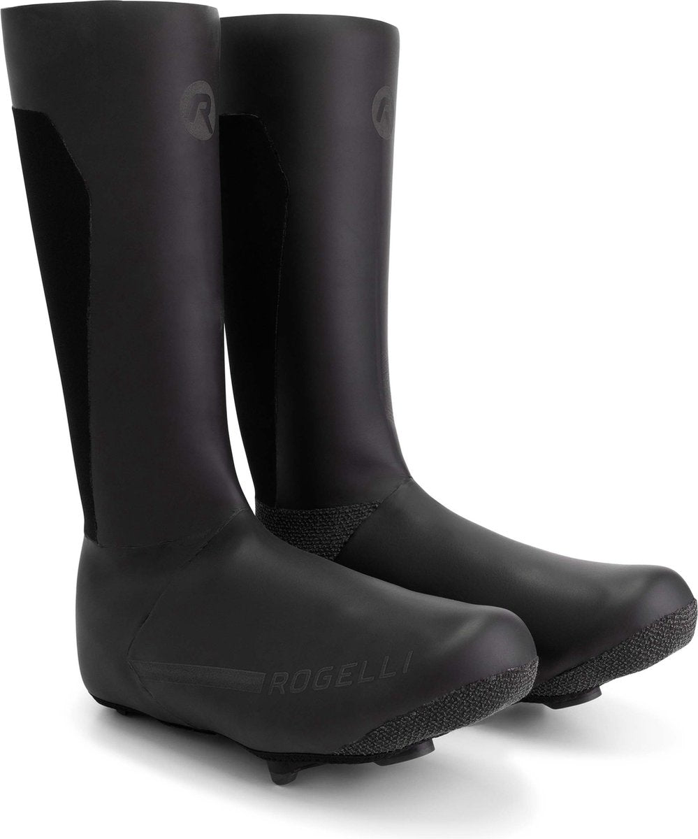 Cubrezapatillas de bicicleta Rogelli deep winter - ciclismo - termo e impermeable - negro - talla 42-43