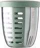 Mepal - ellipse fruit veggie pot - 600 ml - incl. vorkje - nordic sage