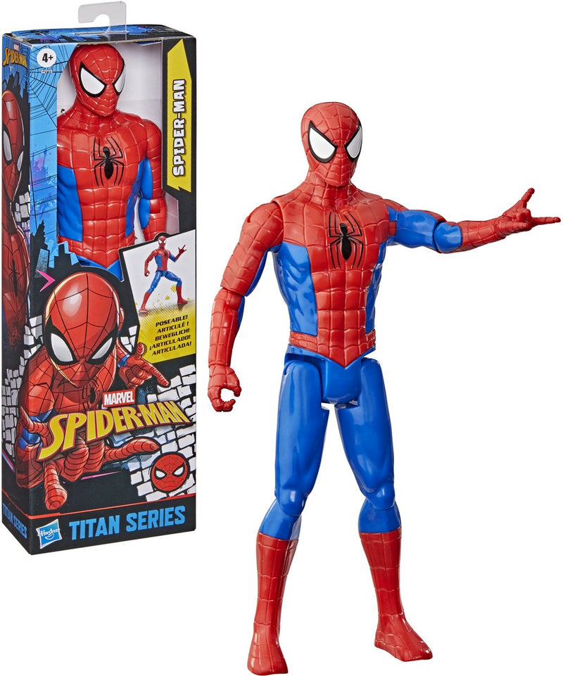 Hasbro spider-man action figure rosso blu classico giocattolo da 30 cm.
