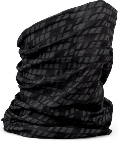 Gripgrab - scaldacollo multifunzionale per ciclismo, bicicletta, sciarpa da corsa, scaldacollo a tubo - nero - unisex - taglia unica
