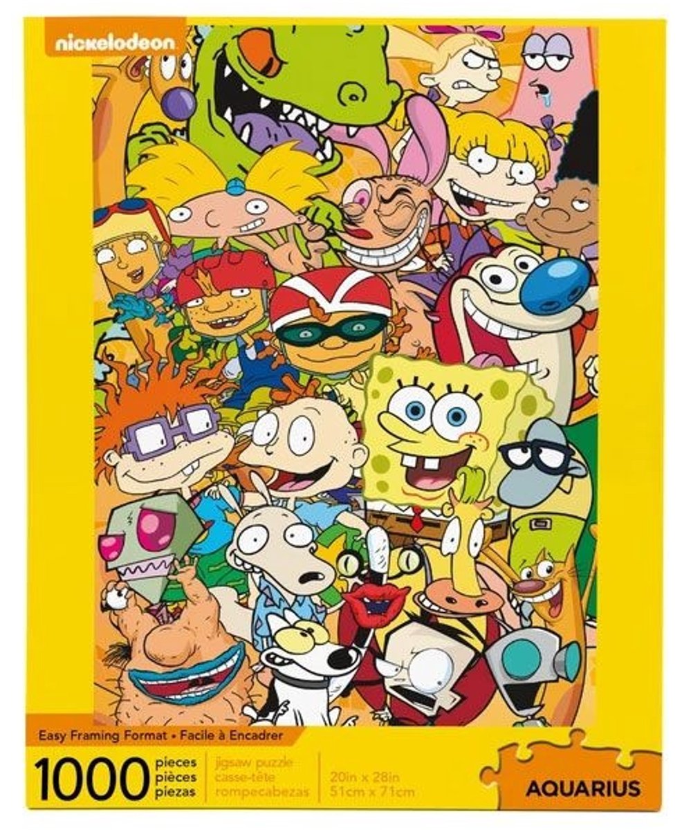 Nickelodeon Acquario - Puzzle - Cast (1000 pezzi)
