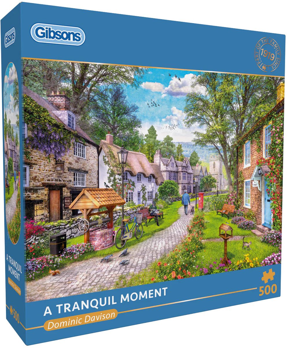 Gibsons - a tranquil moment - dominic davison - 500 pezzi - 48×34 cm - puzzle per adulti