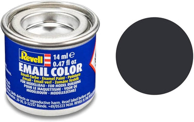 Revell Paint for Model Building Number 9 Antracite Black Mat