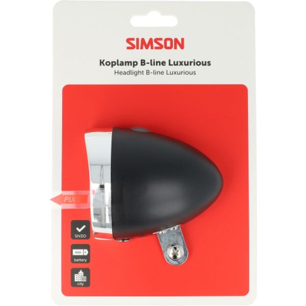 Simson faro classico a batteria di lusso