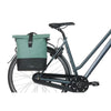 Basil borsa doppia bici cove mik 28-32l 14 x 29 x 36 cm - verde nero