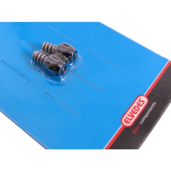 Tornillo de ajuste Elvedes Ø4,3 mm - aluminio (2 piezas)
