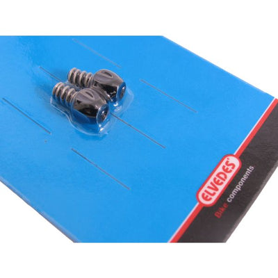Tornillo de ajuste Elvedes Ø4,3 mm - aluminio (2 piezas)