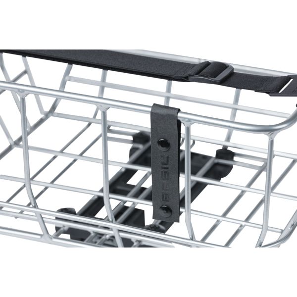 Basil Portland - Bicycle Basket Mik - Sul retro - Chrome