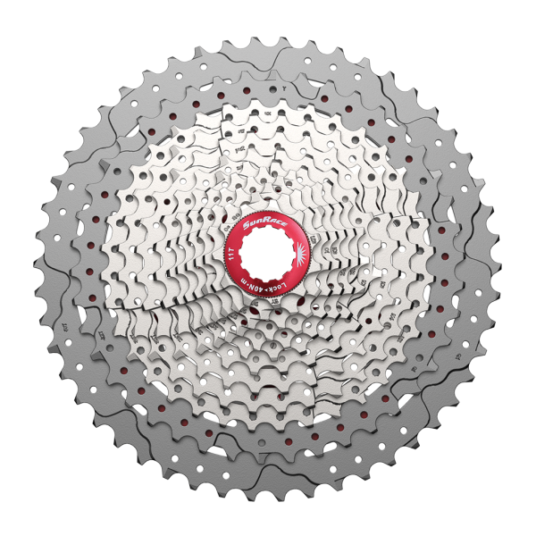Cassette Sunrace 11V 11-51 CSMX80 Metálico de plata