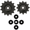 Trivio - derailleurwieltjes 12 14t chromo lagers