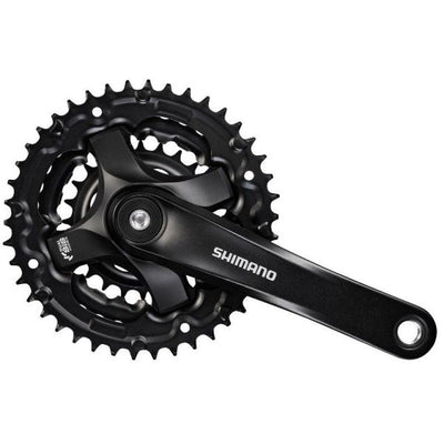 Shimano Crankset 6 7 8 Speed ​​Tourney FC-Ty501 con braccio a manovella da 170 mm 48 x 38 x 28t nero