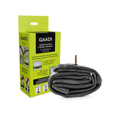 Gaadi Open Inner Tube 16-29 “37-57mm SV 40mm