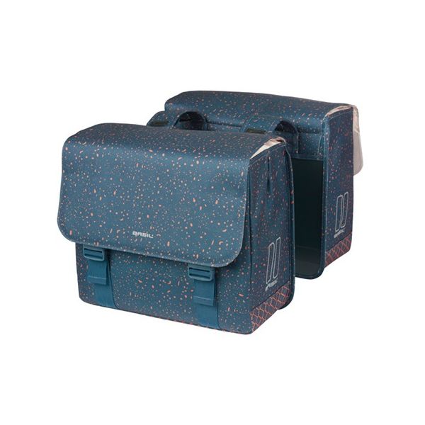 Basil Double Bag Flair 35l Navy blue