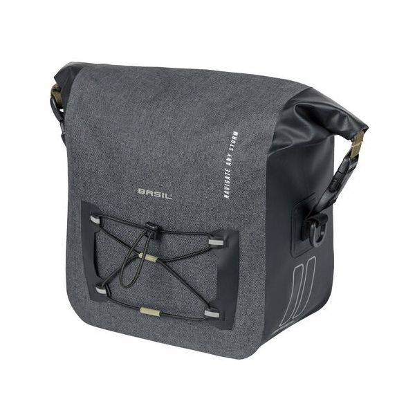Basil Navigator Storm Handlebar Borsa - borsa per manubrio sportivo in bicicletta, impermeabile, nero