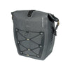 Basil Navigator Storm Mik Side Bicycle Borse - SPORTY E FUNDAL SINGOLO BACCHE - NERO - 100% impermeabile