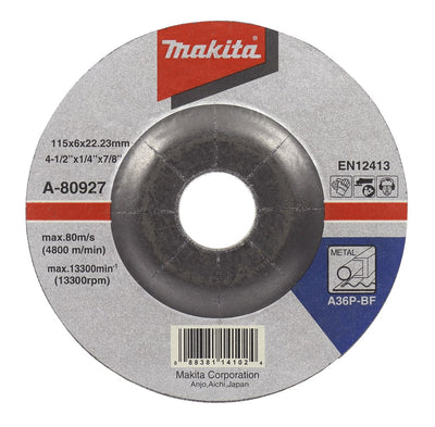 Disco abrasivo Makita 230x6,0mm metal - a-80955