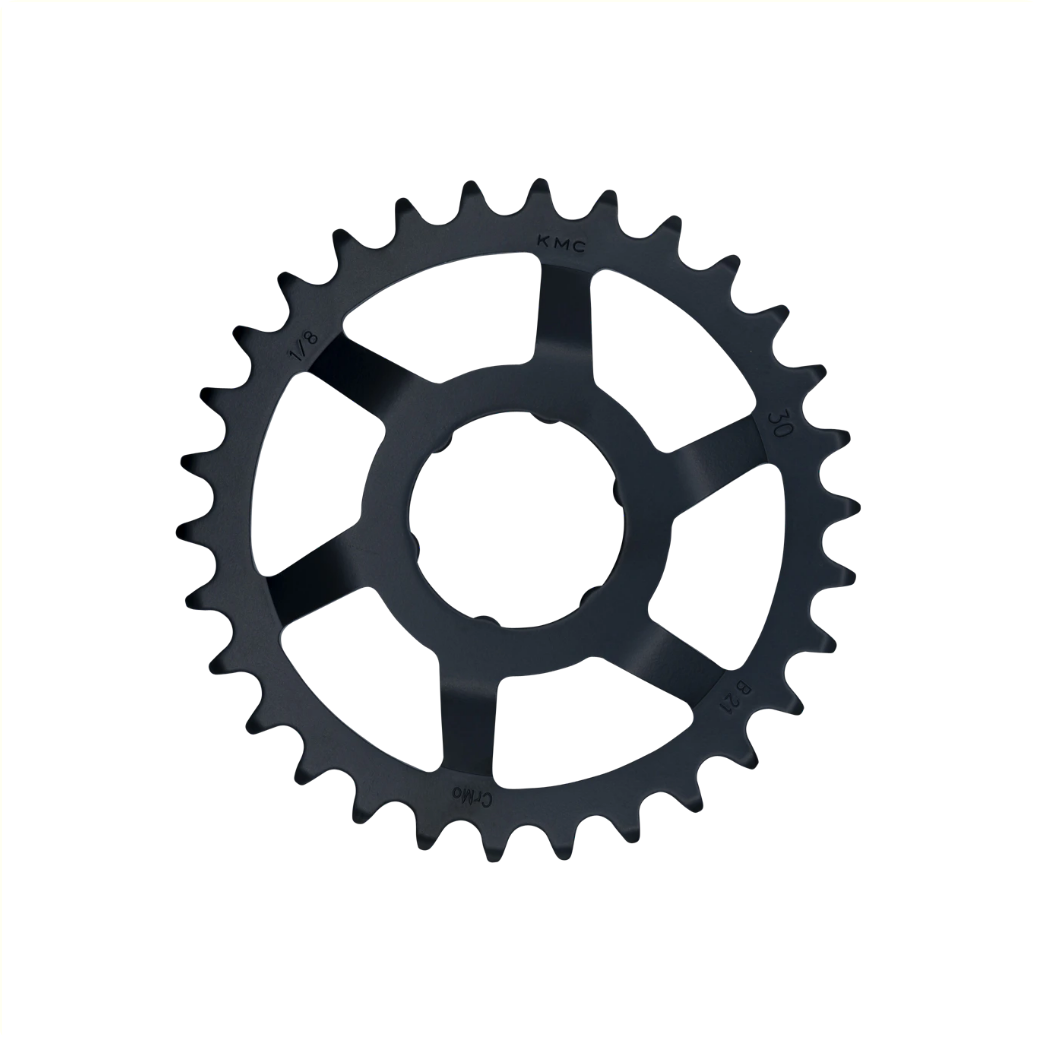 KMC Gear Worth 30t trasero negro