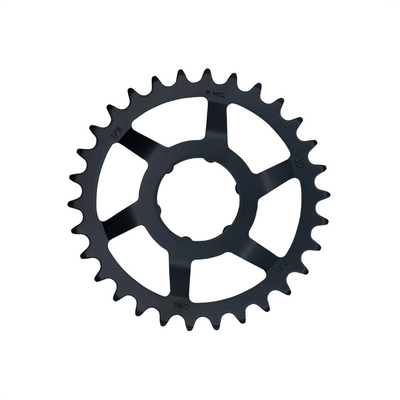 KMC Gear Worth 30t trasero negro