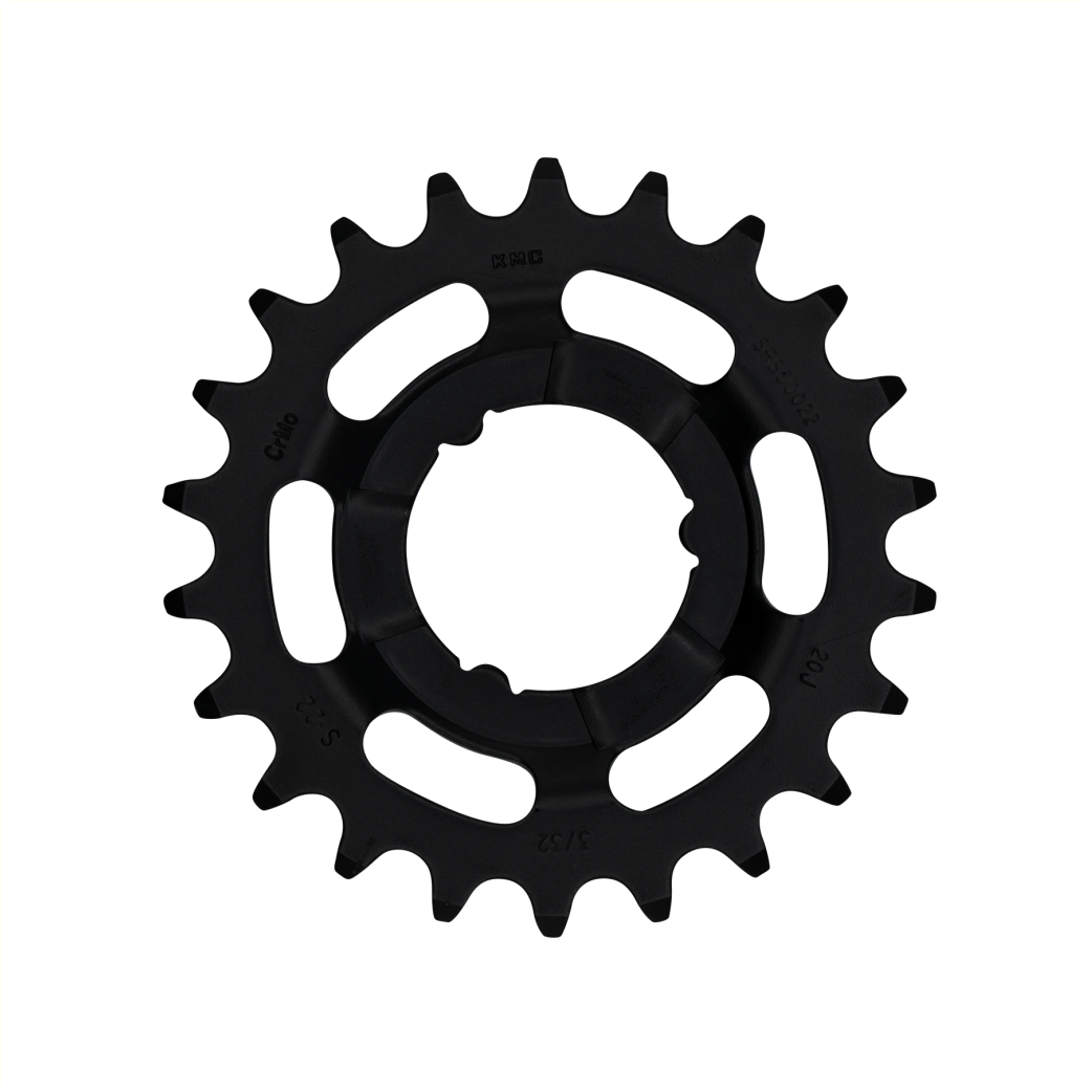 KMC Gear 22t Shimano 1 8 Negro