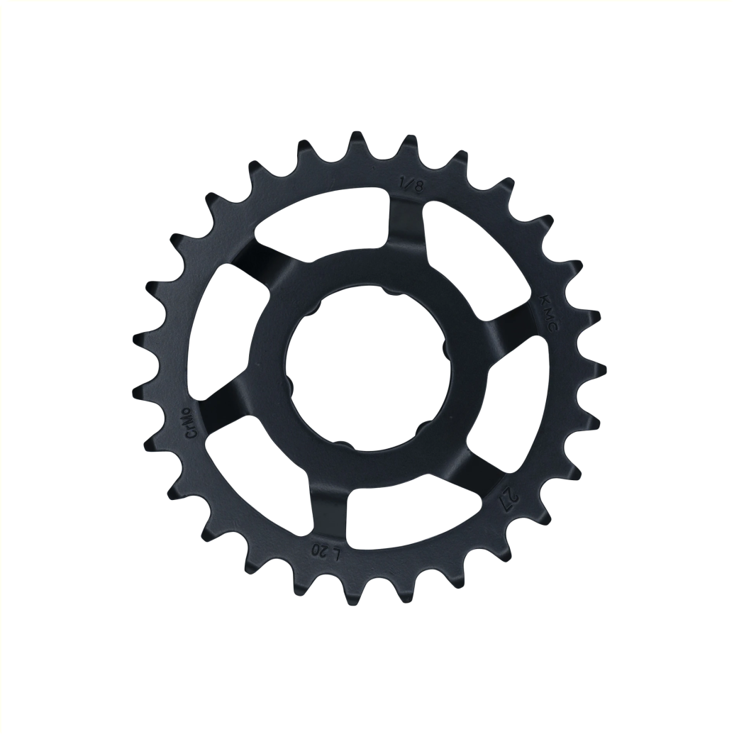 Ingranaggio kmc largo 27t achter nero