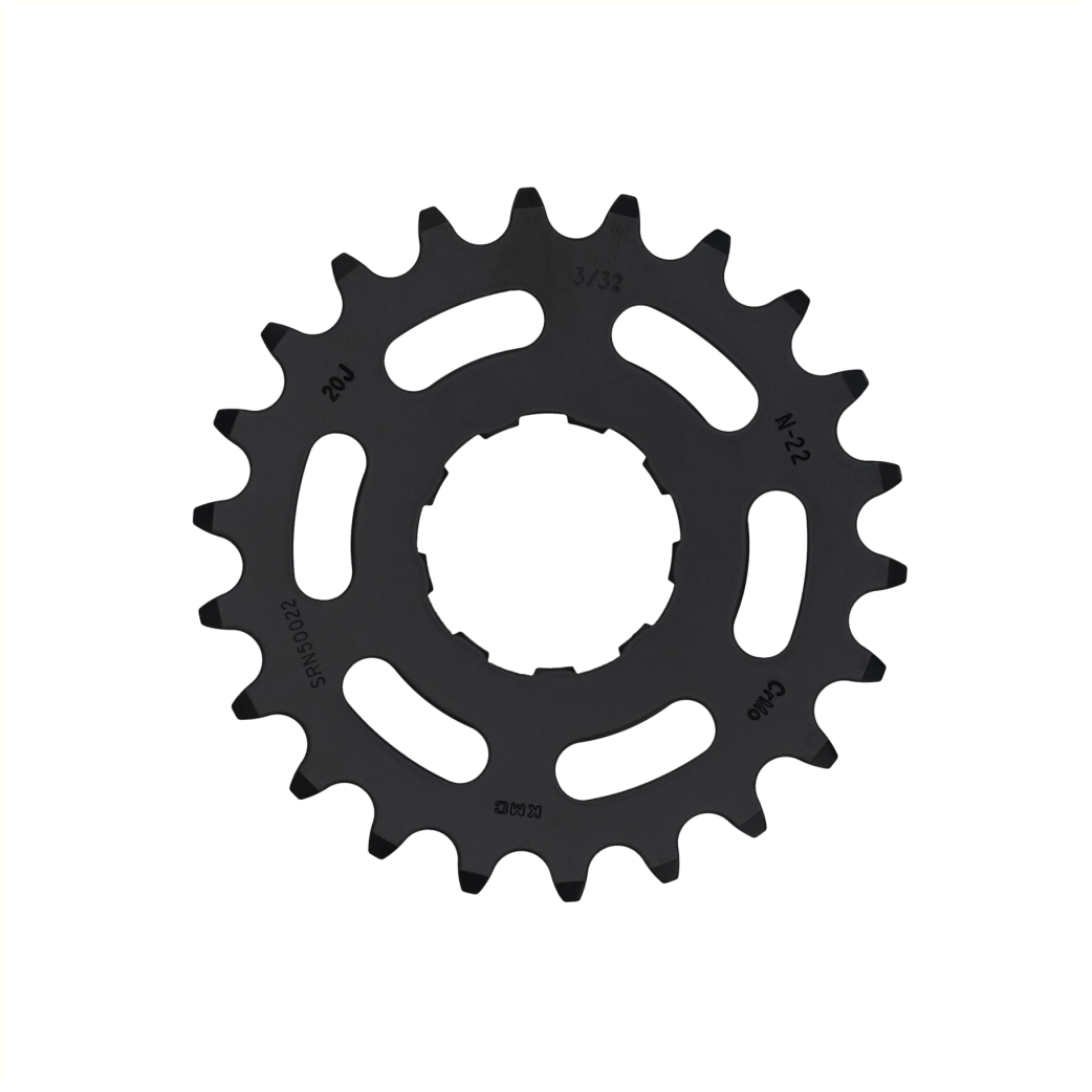KMC Gear 21t Achter Enviiolo Nuvinci 3 32, nero