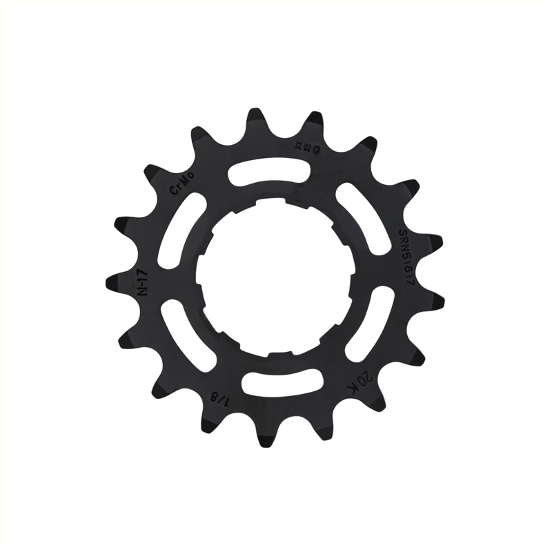 KMC Gear 17t posteriore Enviiolo Nuvinci Nero