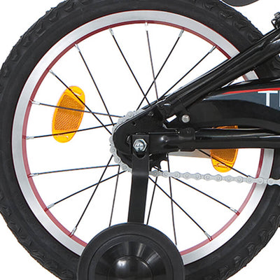 Ruota posteriore Alpina 18 Rimuovere J20 Red Black SPK